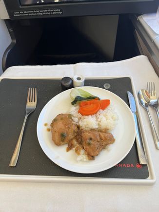 Chicken Bulgogi. This is not very good at all. Have not had many disappointing meals on AC, this is a first for me. Even my hot sauce couldn't save it. 3/10