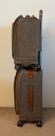 Stacked on top of Tweed Legend Global Carry-On (Side)