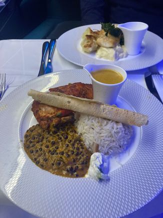 Chicken curry ++.  I kid you not, this is superb.  Shockingly good.