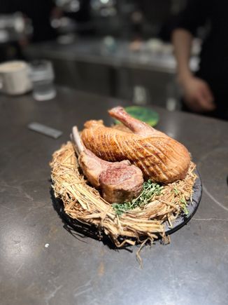 Lamb and duck