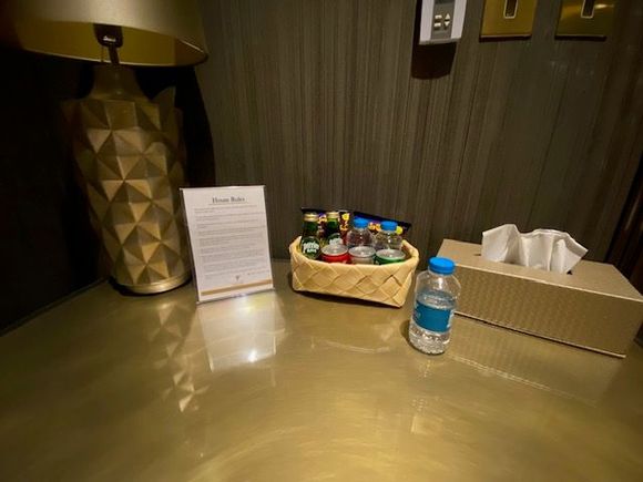 Sleeping room amenities 