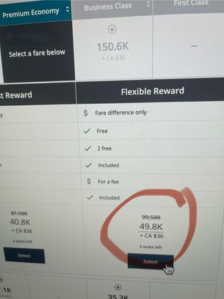 I found this decent PE Lat fare with the possibility to e-upgrade going there 49.8K