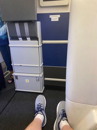 Legroom was good