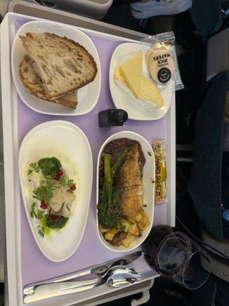 Lunch, was the chicken option.
Not in photo Duck Island Ice Cream handed out after lunch. 