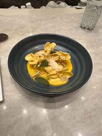Went with the pasta option. Lukewarm. Pasta from the summer was much better. 