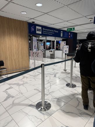 Basel Euro Airport EES section