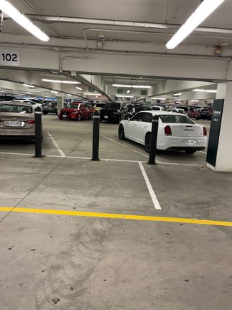 Grey Malibu and White Chrysler 300 is EA; the rest are ES 