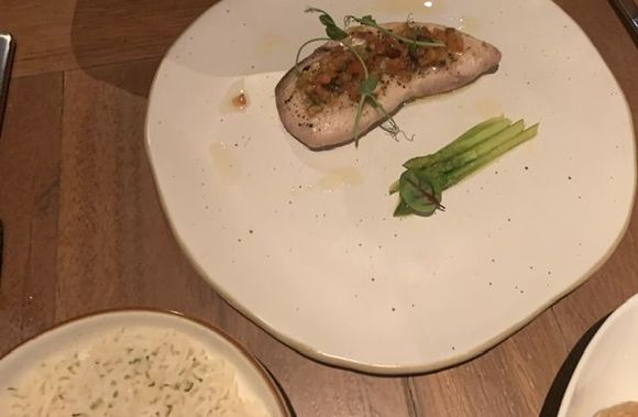 Grilled Swordfish with Basmati Rice