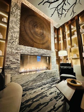 Lobby seating area