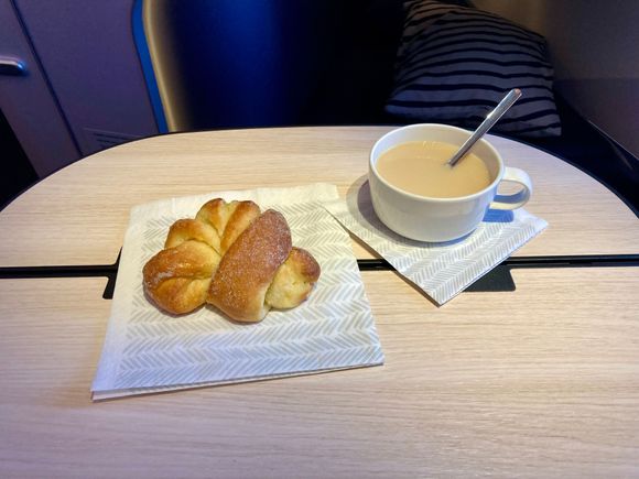 Dessert : Very fresh hot bun