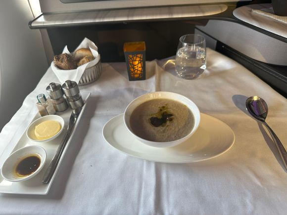 Mushroom soup - very decent soup