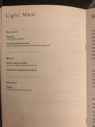 Light meal