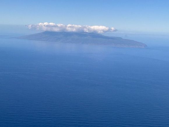 Island of Molokai in the distance