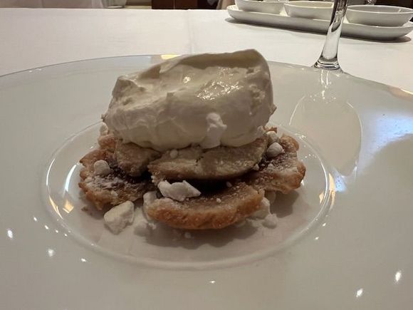 Mince pie Eton mess
