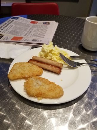 Typical Breakfast at MLL