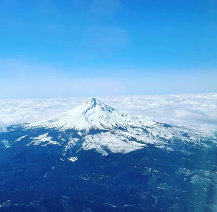 I *think* this is Mt. Hood, SLC - PDX 4/2022.