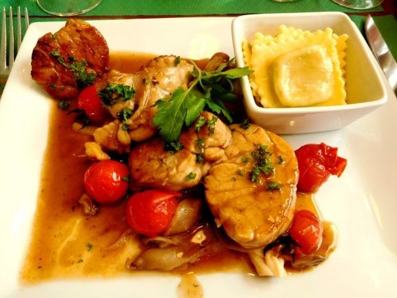 Ris de veau Val d'Isere 19 Apr 2016