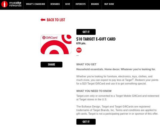 MCR TargetEGiftCard