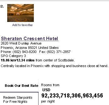 Starwood Hotels &amp; Resorts