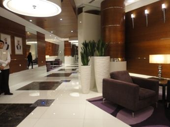 hotel lobby
