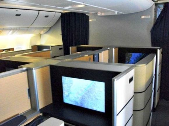 1st Class Cabin from Seat 2K