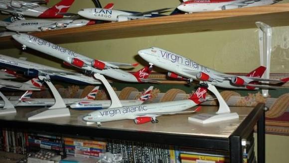 Virgin Atlantic Models in 1:200