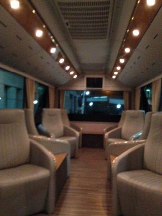 DXB airport bus when arriving on EK F