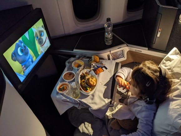 5 year old enjoying her clubsuite... 