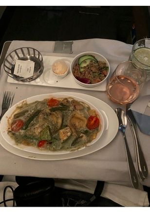 Ravioli was really hot but just didn't have any taste