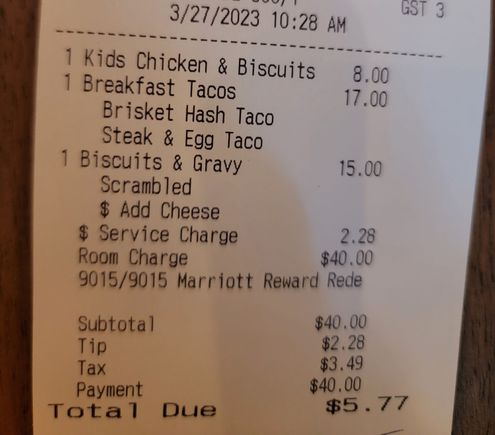 Service charge funny business (not enough for me to worry about, but I'm sure someone will)