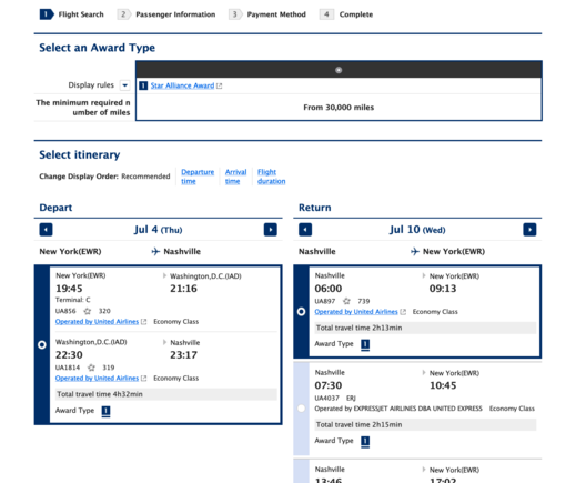 availability on ANA