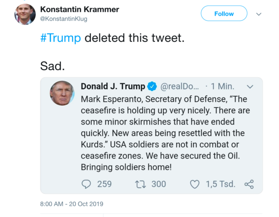 does not even know the name of his Sec Def.