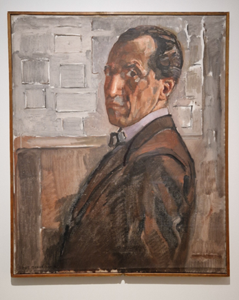 Selfie of Piet Mondrian. The Kunstmuseum Den Haag, with around 300 works, holds the largest Mondrian collection in the world.