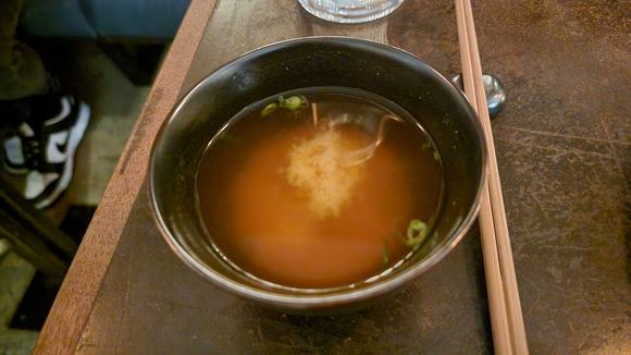 miso soup
