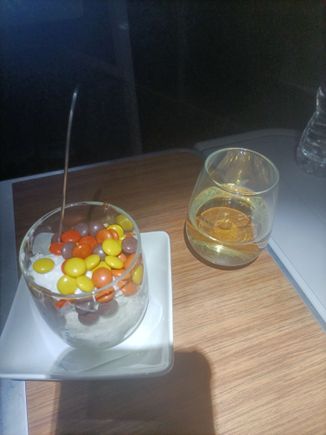 I ended up having 3 sundaes because I like them a lot.  I brought my own candies to jazz them up.