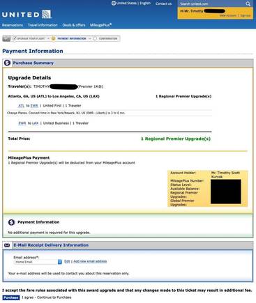 I get to checkout page and when I click purchase, it errors out.