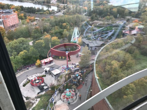 A view from a free observation ride