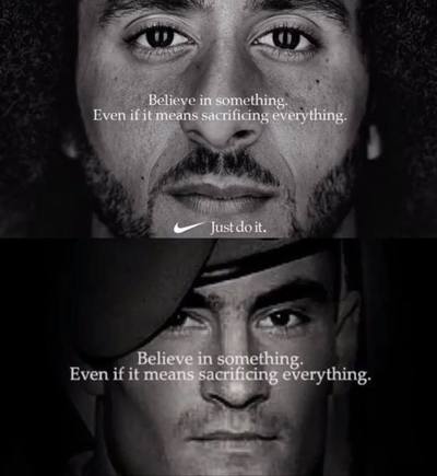 Some Gave All, and some took a knee instead. 