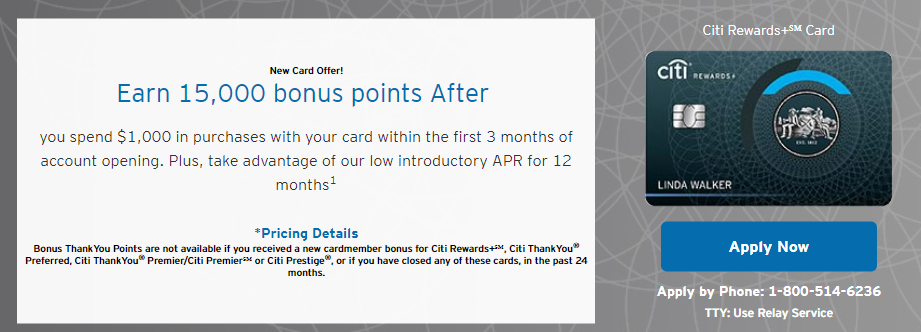 Citi Rewards+ apparently to replace Preferred - FlyerTalk Forums