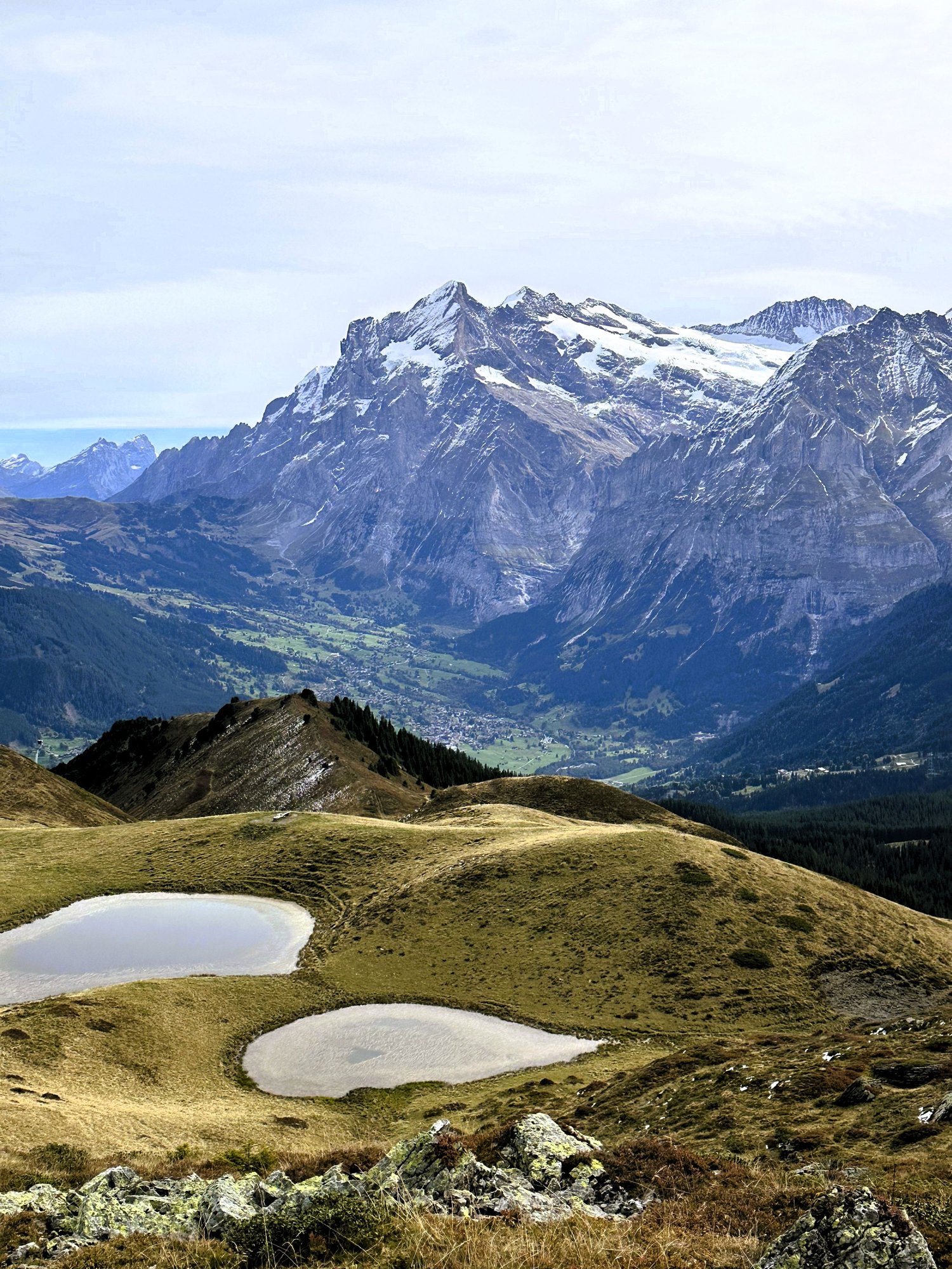Panorama walk to Kleine Scheidegg