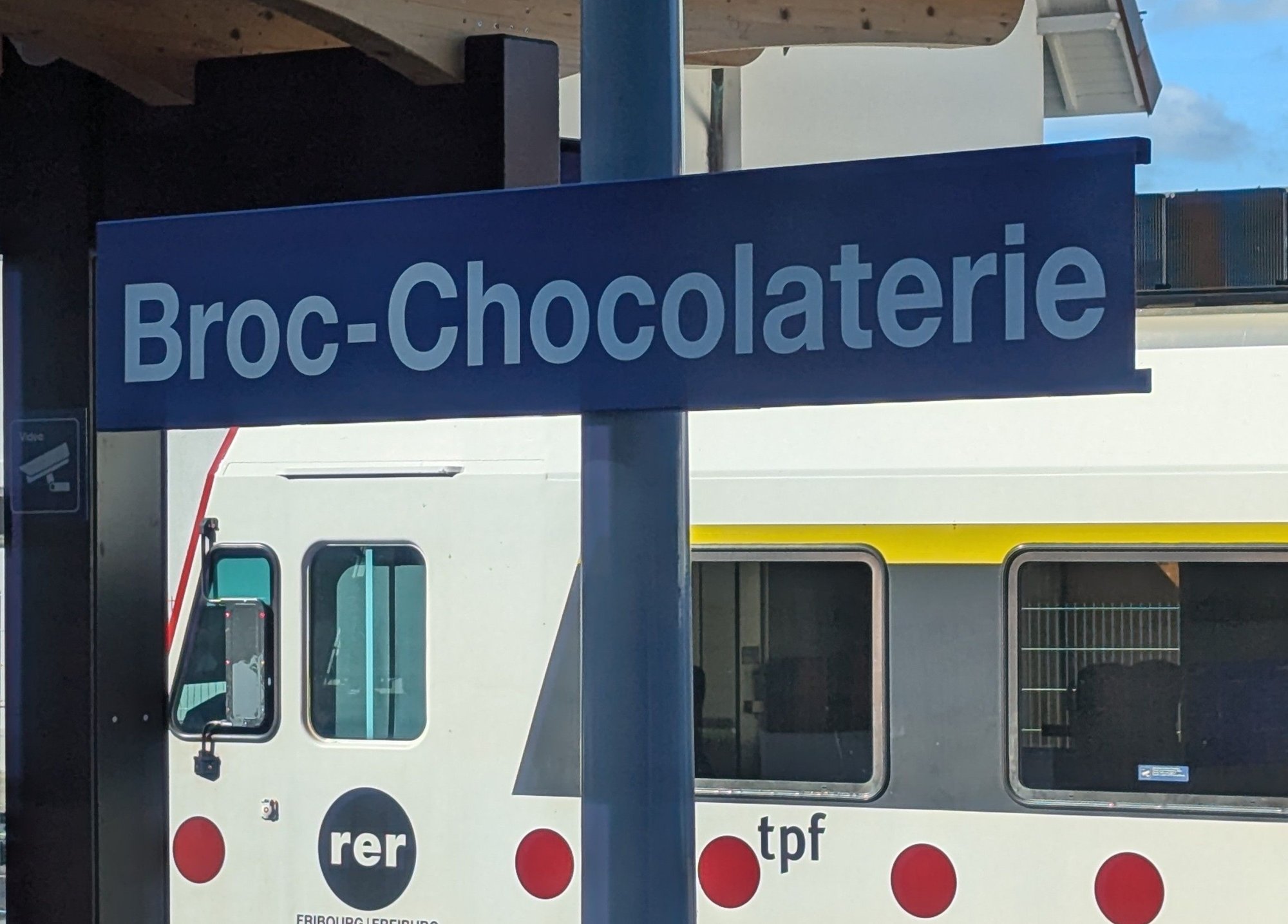 Broc-Fabrique bahnhof