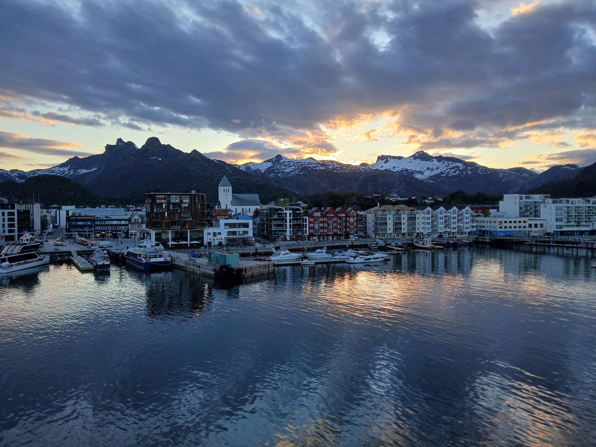 Arriving at Svolvaer