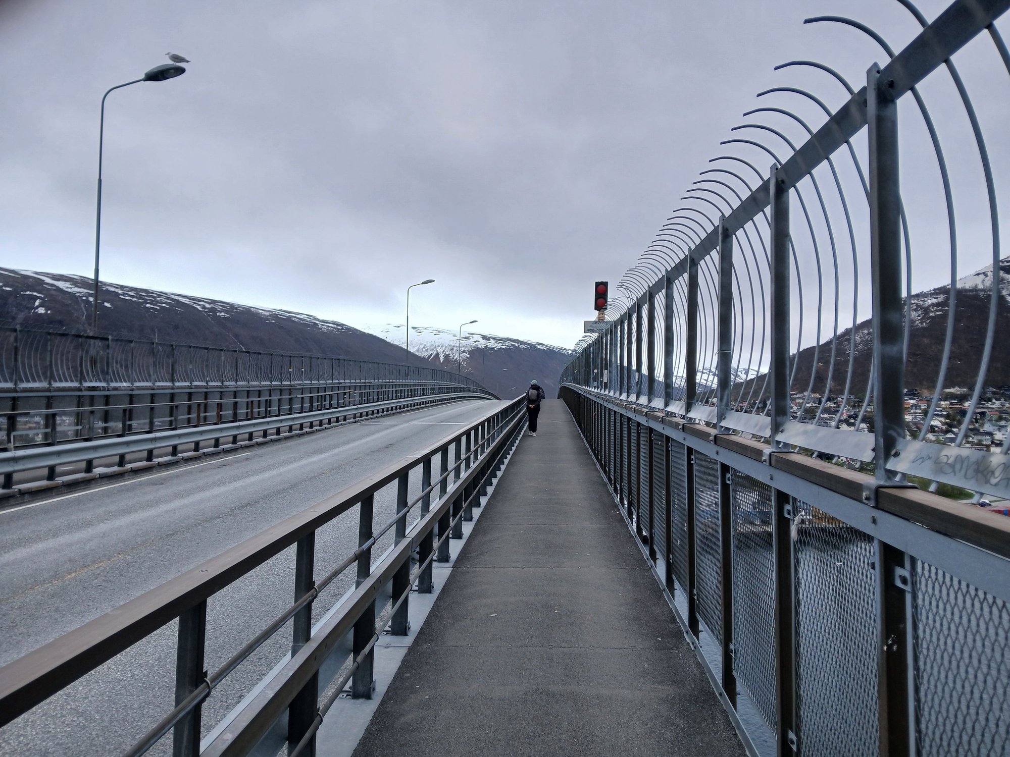 Across the bridge