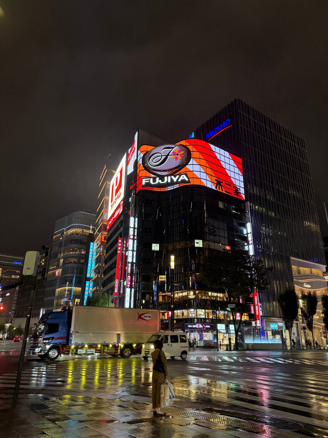 evening view from near our hotel