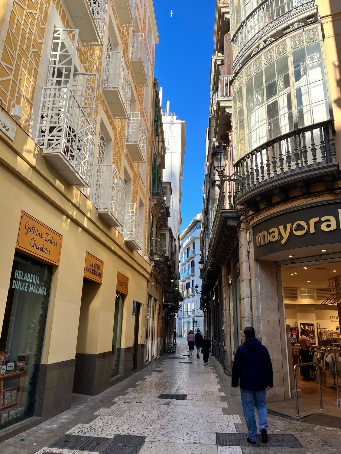 Another typical pedestrian street