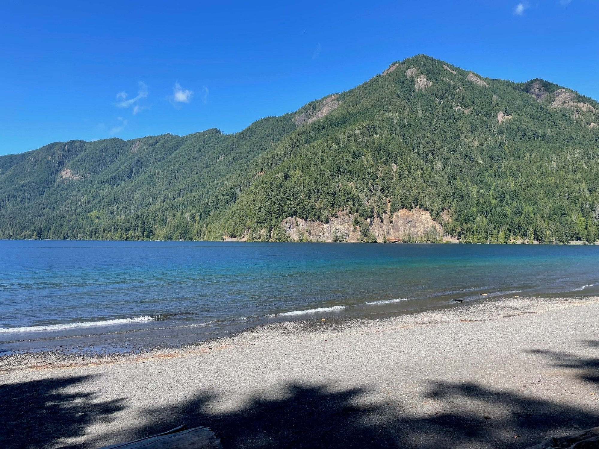 Here's the view from the cottages.  Quite nice