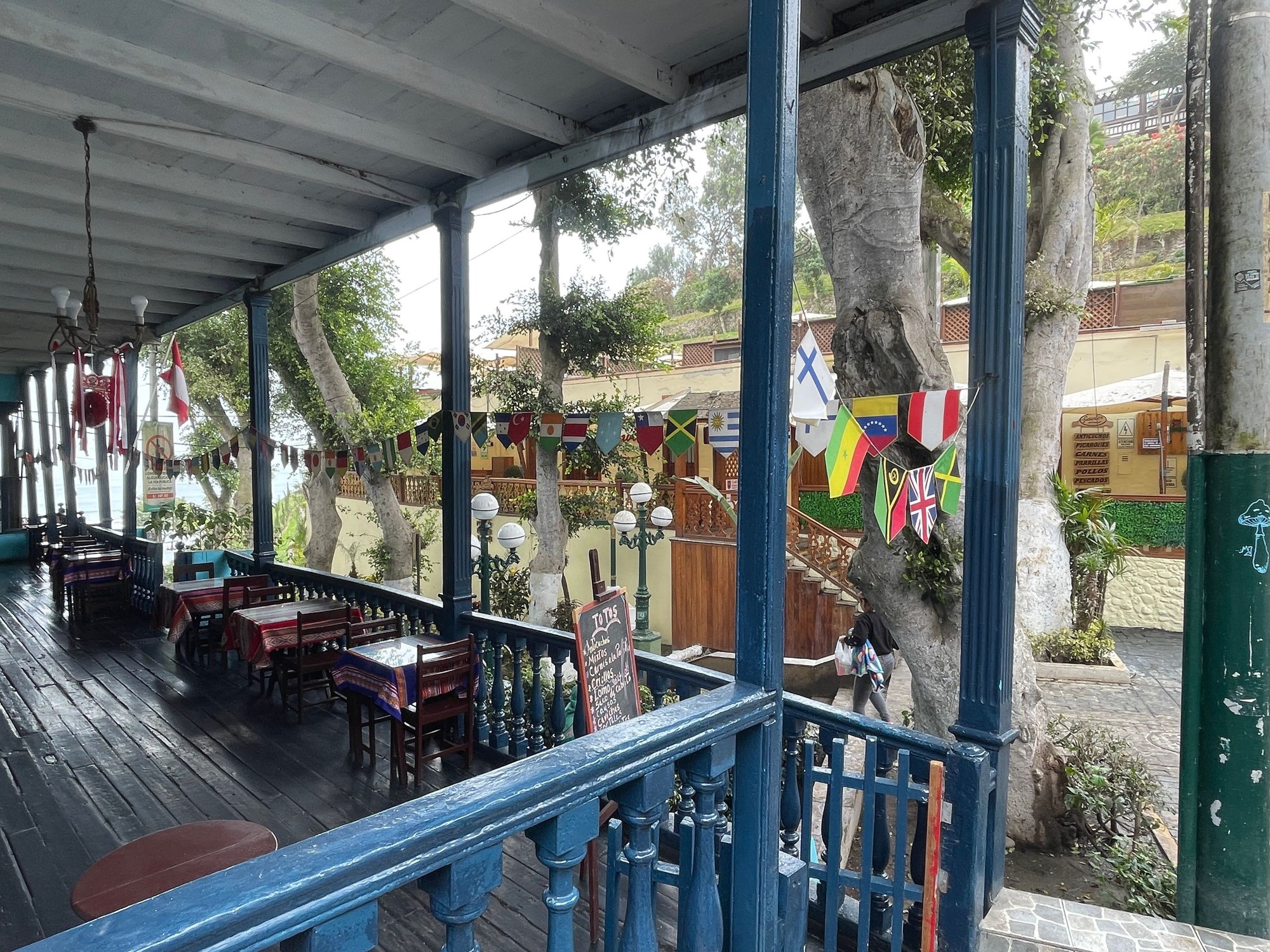 Beautiful cafes and shops