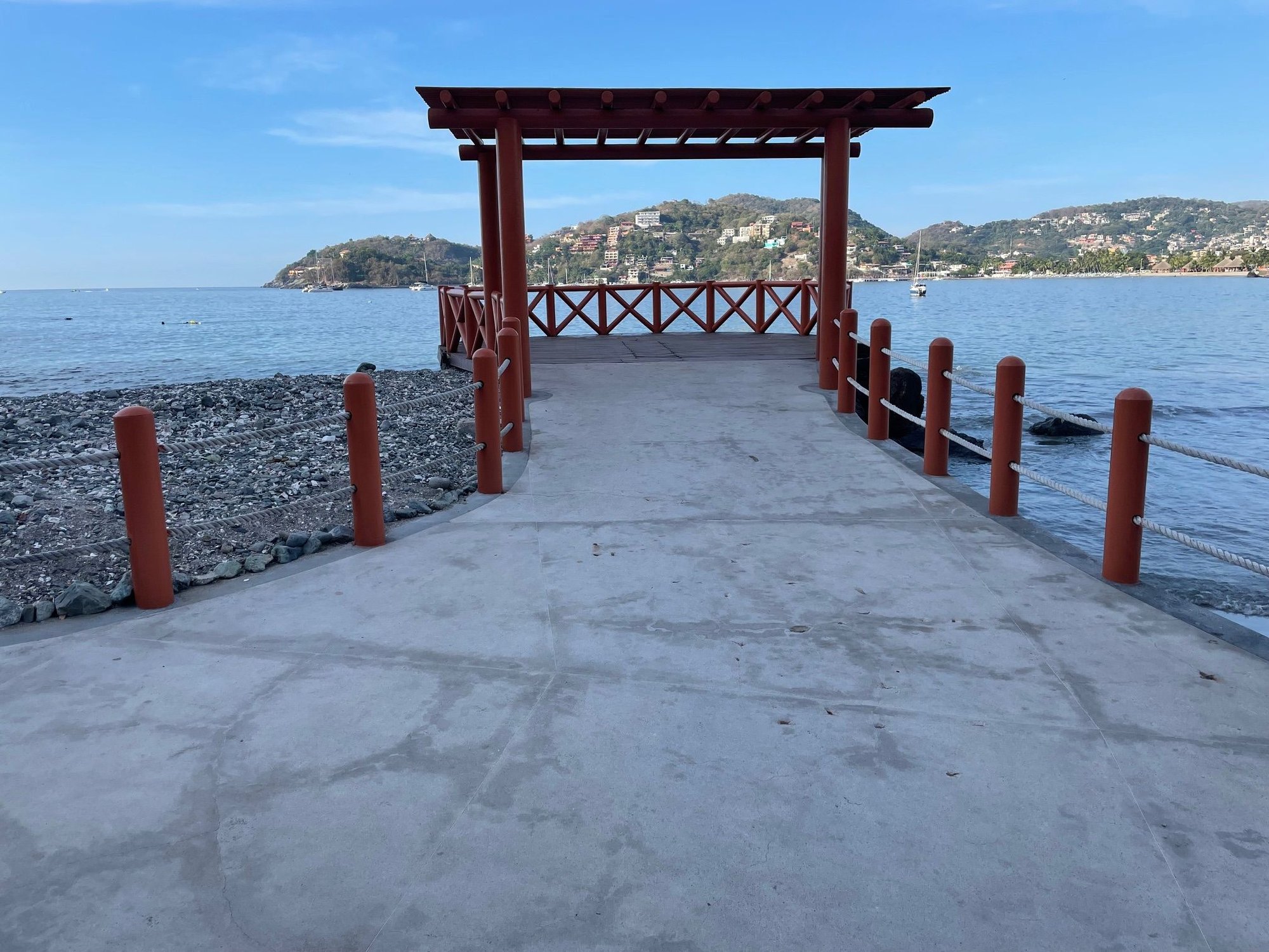 There are a number of look out places along the walk which are really nice.