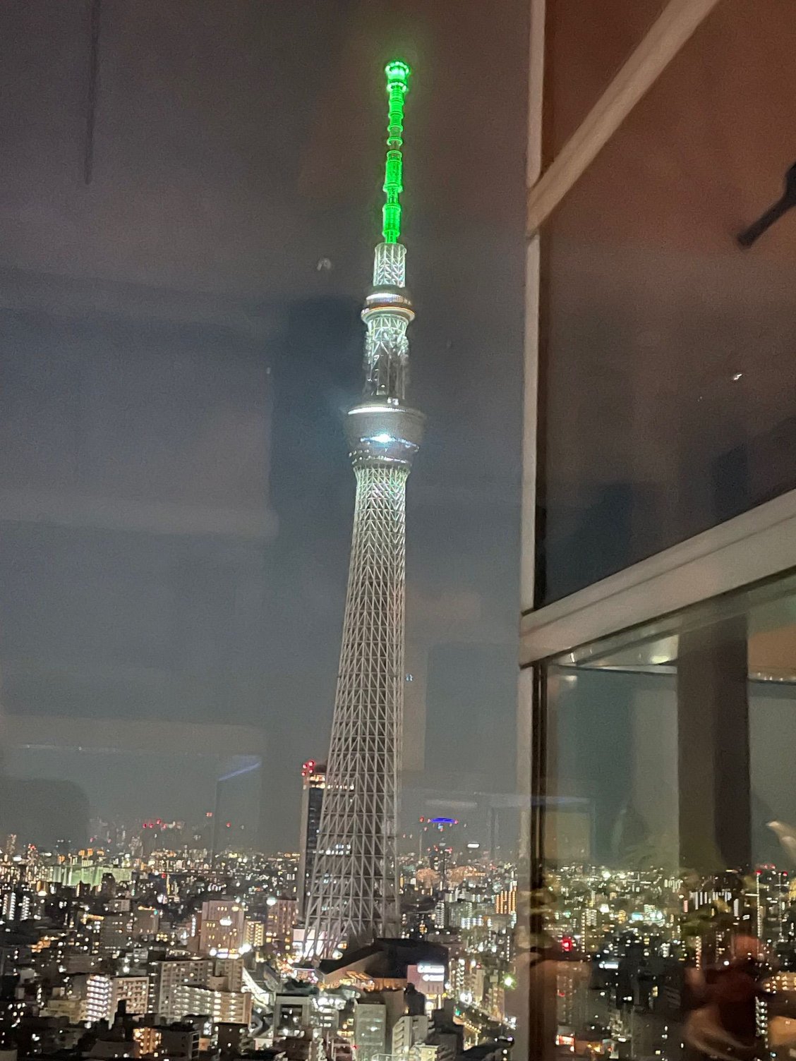 Sky Tree in the distance