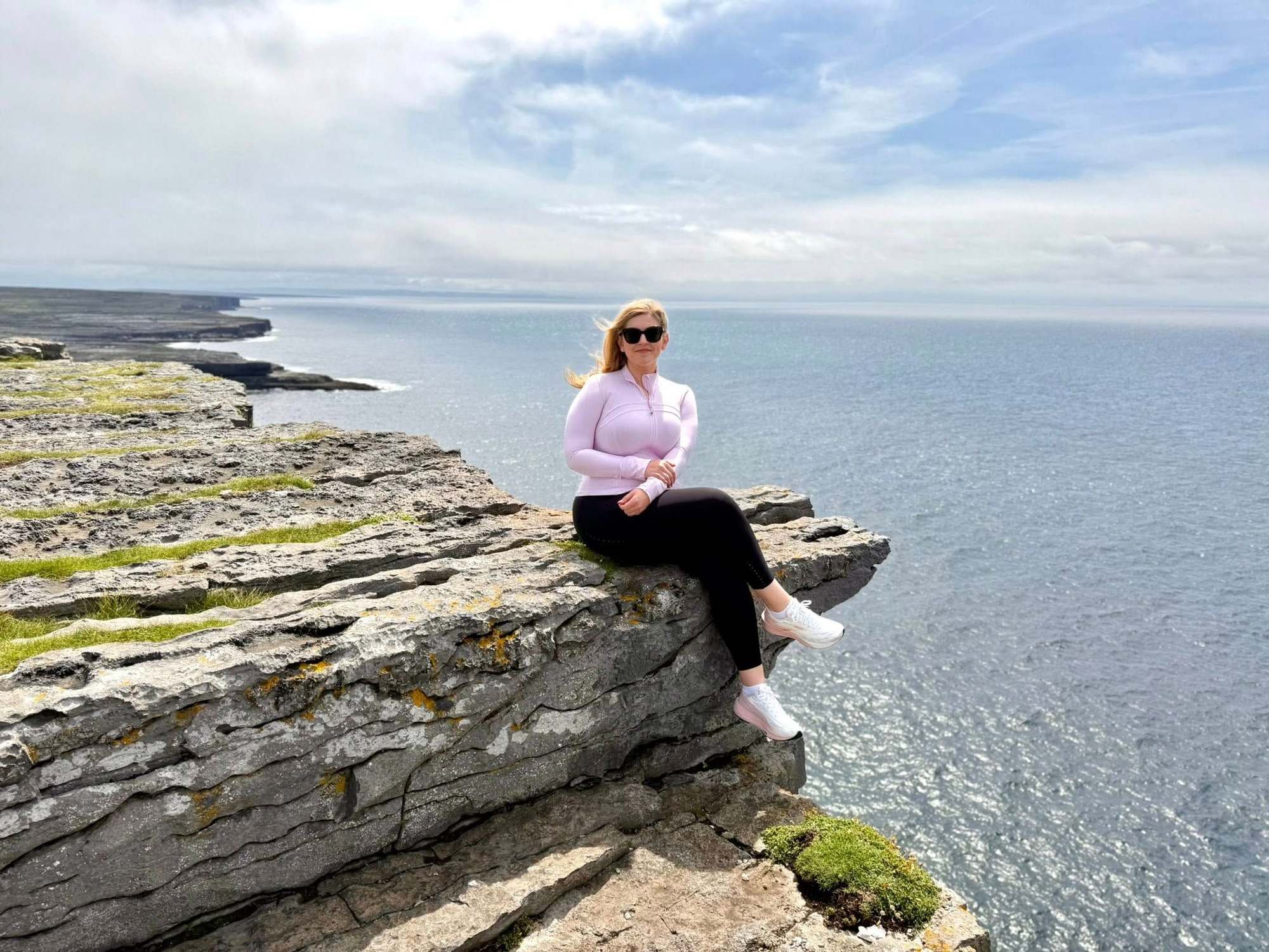The worlds end? Cliffside on Dun Aonghasa
